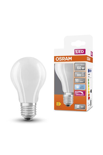 Osram A60 E27 Lampe LED 60W (Żarówka w kształcie gruszki , Możliwość przyciemniania)