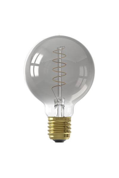 Calex G80 | Titanium E27 LED lampen 15W (rund, Dimmbar)