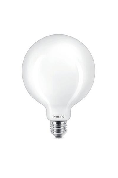 Philips G125 | Mat E27 LED lampen 75W (rund)
