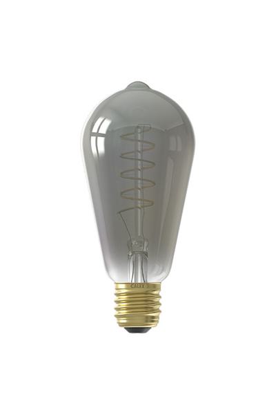 Calex Edison ST64 | Filament | Titanium E27 LED lamp 15W (Dimbaar)