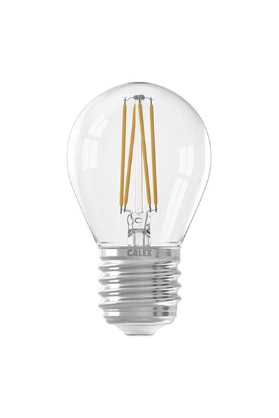 Calex P45 | Filament E27 Λάμπες LED 40W (λάμπα μπάλα, Διαφανές, Ρυθμιζόμενου Φωτός)