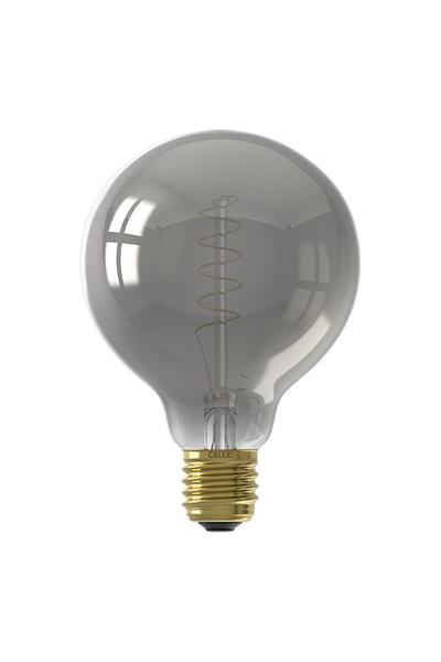 Calex G95 | Titanium E27 LED lampen 15W (rund, Dimmbar)