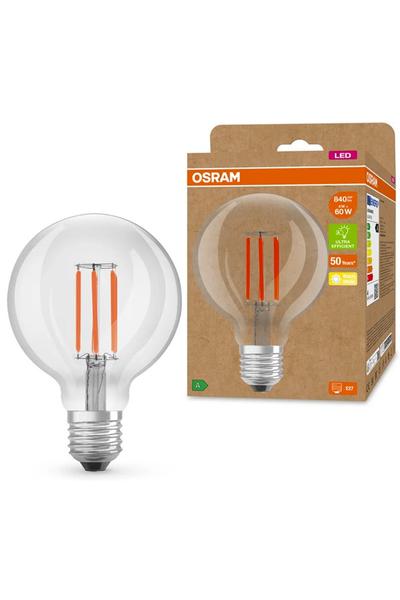Osram G95 | Ultra Efficient | Filament E27 Lâmpadas LED 60W (Globo)