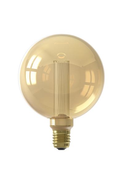 Calex G125 Crown Gold Becuri LED E27 15W (Glob, Reglabil)