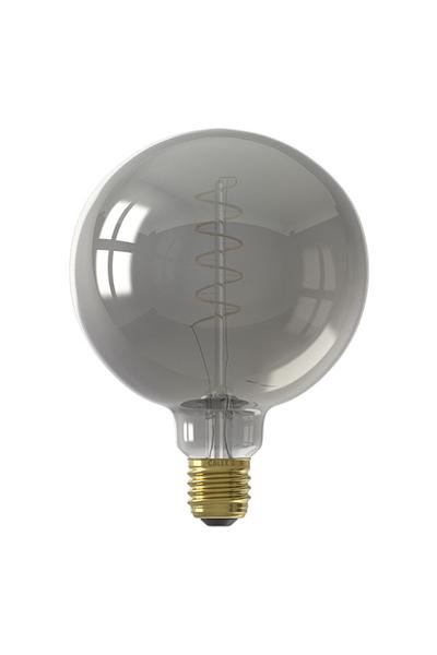 Calex G125 | Titanium E27 LED-lamput 15W (Pallo, Himmennettävä)
