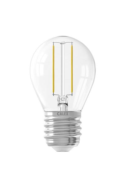 Calex P45 | Filament E27 Λάμπες LED 25W (λάμπα μπάλα, Διαφανές)