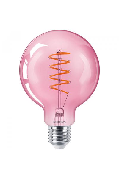 Philips Globe G93 | Filament E27 Lampe LED 25W (Kula, Możliwość przyciemniania)