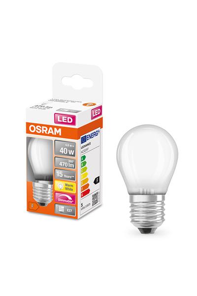 Osram P45 E27 LED lampen 40W (Kronleuchter, Dimmbar)