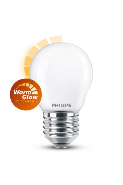Philips P45 | WarmGlow | Ma E27 LED Lamp 40W (Lustre)