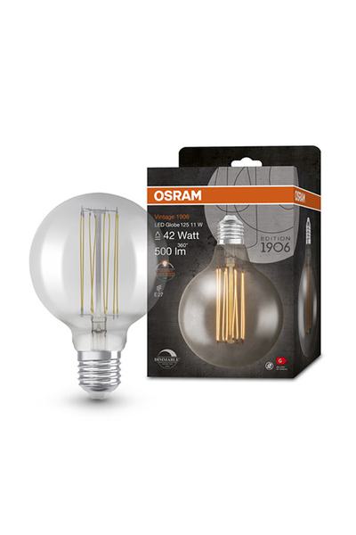 Osram G125 | Vintage 1906 | Smoke E27 Lampe LED 42W (Kula, Możliwość przyciemniania)