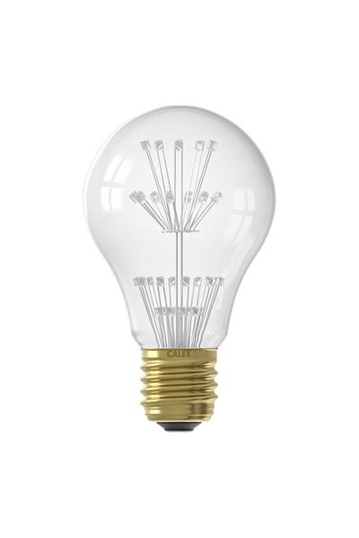 Calex A60 | Pearl E27 LED-lampor 1,5W (Päron, Klar)