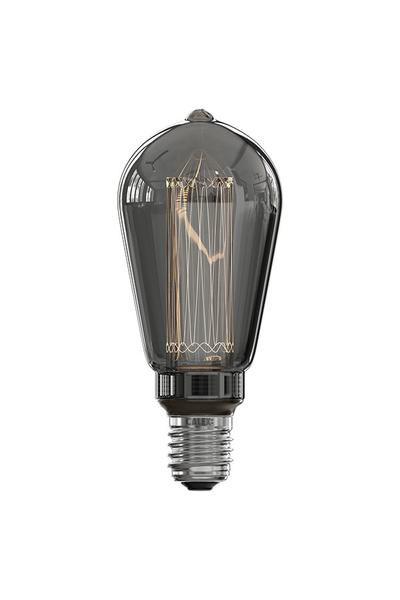 Calex Edison ST64 | Crown | Titanium E27 LED lamp 15W (Dimbaar)