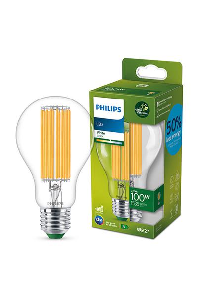Philips A67 | Ultra Efficient | Filament E27 LED lampy 100W (Hruška)