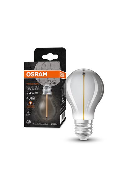Osram A60 | Vintage 1906 Magnetic E27 Λάμπες LED 4W (Αχλάδι)