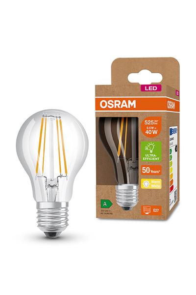 Osram A60 | Ultra Efficient | Filament E27 LED 40W (Pera)