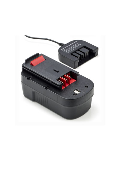 1x Black & Decker A1718 / A18 / HPB18 + charger (18 V, 1.5 Ah)