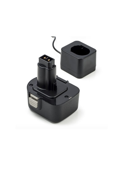 1x Black & Decker A9252 / PS130 + adaptador para corriente alternada (CA) (12 V, 2 Ah)