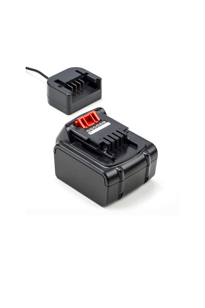 1x Black & Decker BL1114 / BL1314 / BL1514 batería + adaptador para corriente alternada (CA) (14.4 V, 5 Ah)