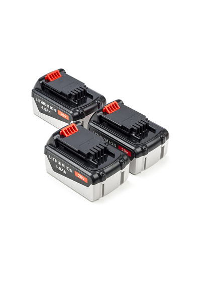 3x Black+Decker BL4018-XJ / BL4018 baterías (18 V, 4 Ah)