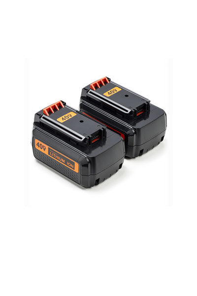 2x Black & Decker 40V Max / BL2036-XJ batteries (36-40 V MAX, 1.5 Ah)