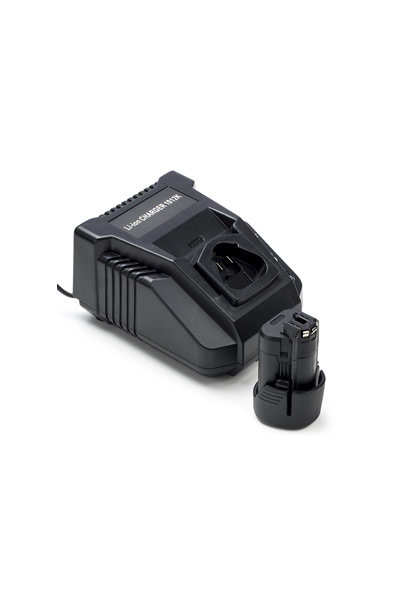 1x Bosch GBA 12V + charger (10.8-12 V, 2 Ah)