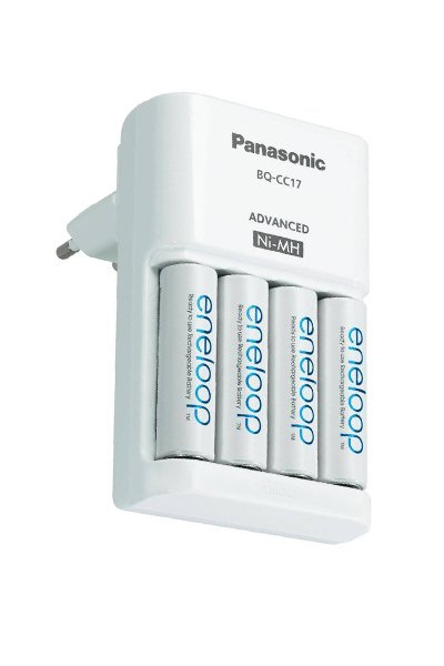 Eneloop charger, Including 4x AA battery (1900 mAh)