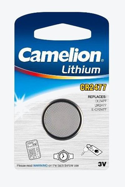 Camelion CR2477 Lithium Coin cell battery (Amount 1)