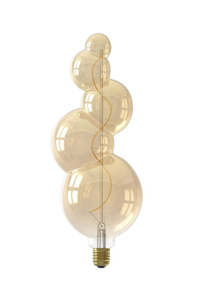 Calex E27 Lampada LED 4W (Trasparente, Dimmerabile)