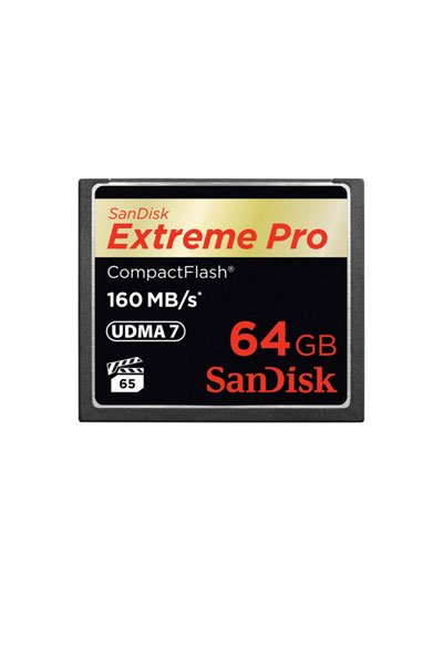 Sandisk Compact Flash 64 GB Memoria / almacenamiento (Original)