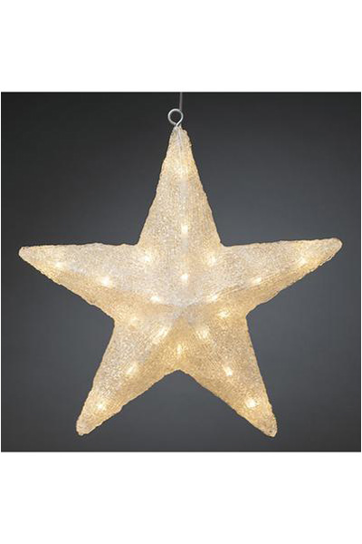 Χριστουγεννιάτικο αστέρι με αποπλάνηση 40 φώτα Ø 40 cm | (Konstsmide)