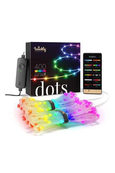  Twinkly Dots RGB | 20 m | Transparent (400 LEDs, WiFi, IP44)