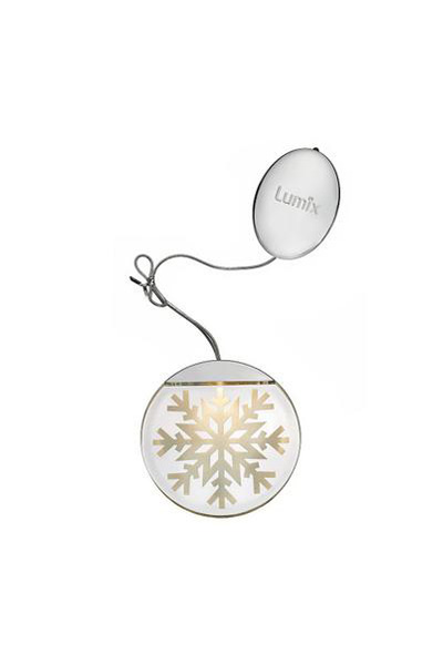  Lumix Christmas decoration | Battery snowflake | (Krinner)