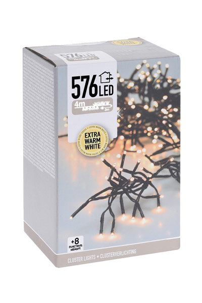 LED Micro cluster jõulutuled (576 lampi)