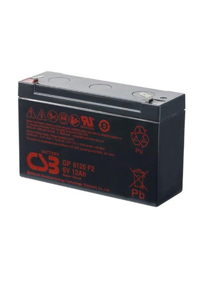 CSB BO-CSB-GP6120F2 battery (12000 mAh 6 V, Original)