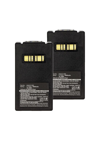 BO-DAT-94ACC1386-6.8-2 battery (6800 mAh 3.7 V, Black)