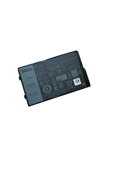 Dell BO-DELL-FH8RW battery (3420 mAh 7.6 V, Black, Original)