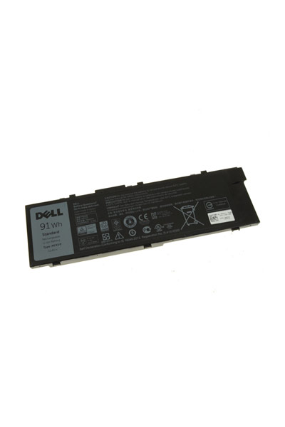 Dell BO-DELL-RDYCT bateria (7950 mAh 11.4 V, Preto, Original)