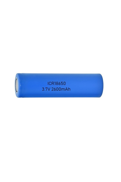 DR 1x ICR18650 batteria (2600 mAh, 3.7V)