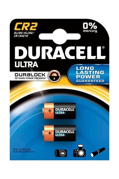 Duracell CR2 Lithium baterie (2 pcs)