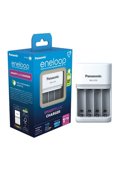 Panasonic Eneloop BQ-CC55 SmartPlus adaptador para corriente alternada (CA)