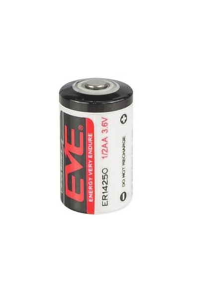 EVE ER14250 / 1/2 AA battery (3.6V, 1200 mAh, Li-SOCl2)