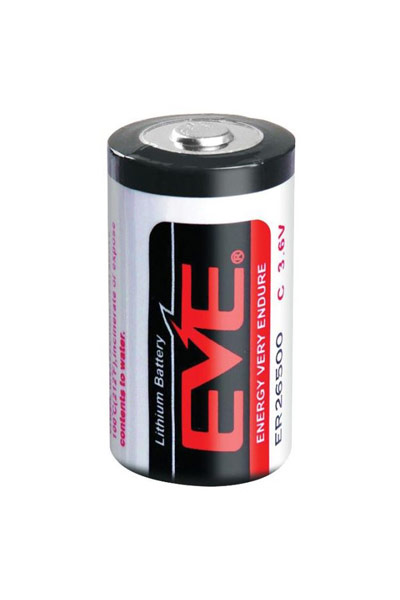 EVE ER26500 / C battery (3.6V, 8500 mAh, Li-SOCl2)