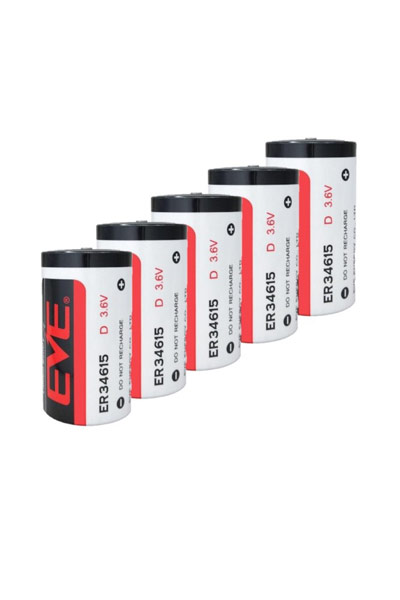 EVE ER34615 / D batteri (3.6V, 19000 mAh, Li-SOCl2)