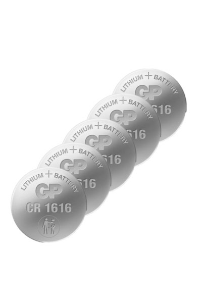 GP CR1616 Lithium Coin cell battery (5 pcs)