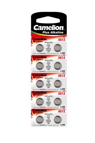 Camelion 10x LR43 Knapcelle