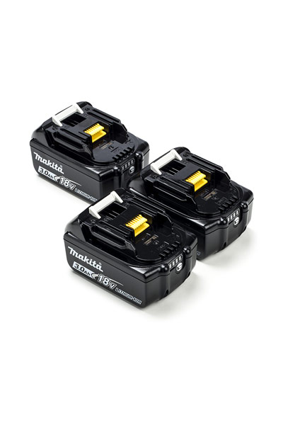 3x Makita BL1830B / 18V LXT baterias (18 V, 3 Ah, Original)