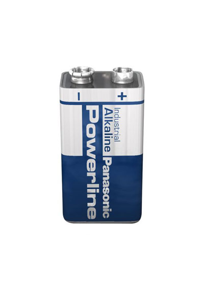 Panasonic Plus Alkaline 5x 9V block batterie