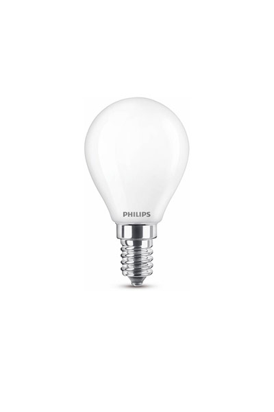 Philips LED Classic E14 LED Lamp 4.3W (40W) (Lustre, Frosted)