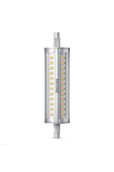 Philips R7s LED lempos 14W (120W) (Vamzdelis, Temdoma)