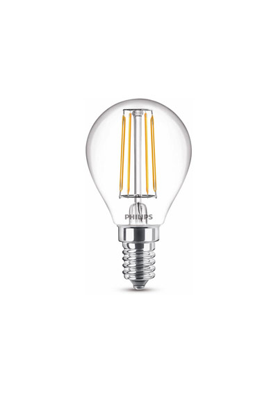 Philips LED Classic E14 LED lampen 4.3W (40W) (Kronleuchter, Klar)